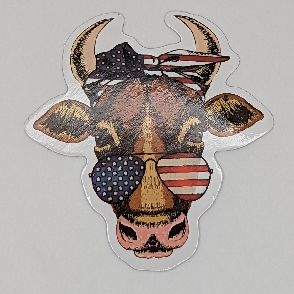 Highland Cow Sticker